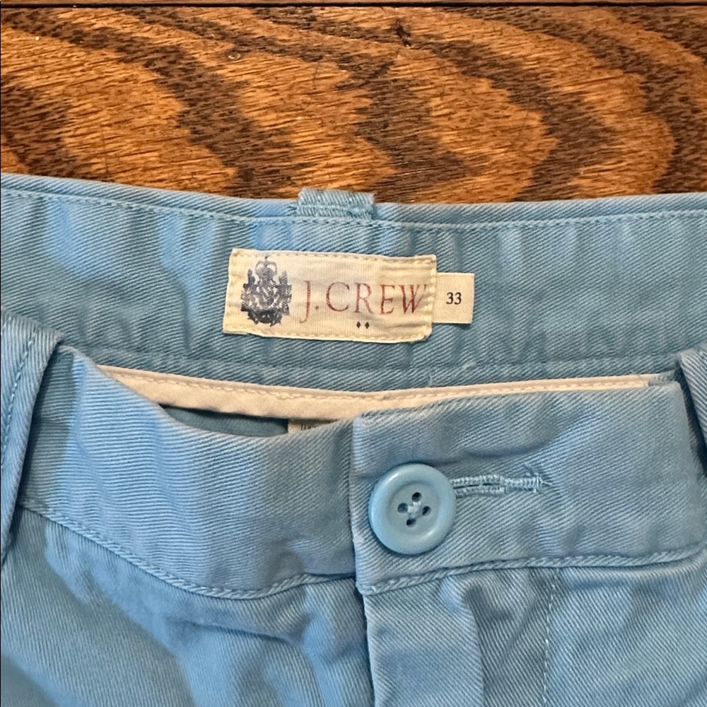 J. Crew Light Blue Men’s Shorts - Picture 2 of 3
